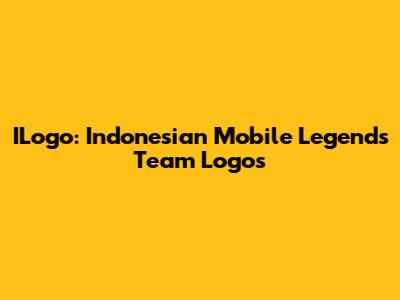 ILogo: Indonesian Mobile Legends Team Logos