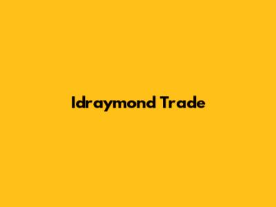 Idraymond Trade