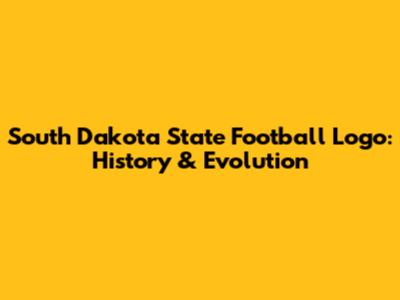 South Dakota State Football Logo: History & Evolution