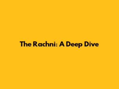 The Rachni: A Deep Dive